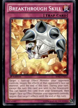 Breakthrough Skill Battle Pack 2: War of the Giants BP02-EN215 MP YuGiOh TCG | B - Image 1