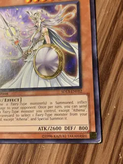 Yu-Gi-Oh TCG Athena SDLS-EN012 1st Edition Regular Common Card Yugioh - Image 3