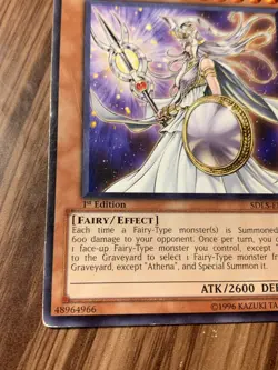 Yu-Gi-Oh TCG Athena SDLS-EN012 1st Edition Regular Common Card Yugioh - Image 4