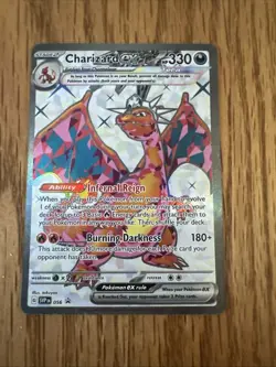 Charizard ex 056 SV Scarlet & Violet Promo Holo Rare Pokemon Card NM/Mint Eng - Image 1