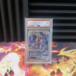 PSA 9 Mint Zeraora Vstar Full Art Vstar Universe Pokemon 220/172 With Bonus Card - Image 1