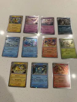 Pokemon TCG Prismatic Evolutions Costco Promo Cards + Poster Collection Promos - Image 1