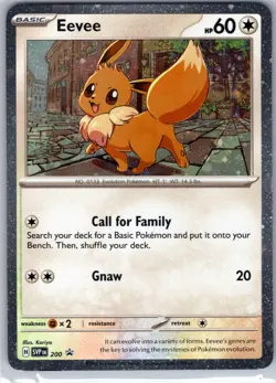 Eevee - 200 (Cosmos Holo) Promo SV: Scarlet & Violet Promo Cards SVP 200 NM - Image 1
