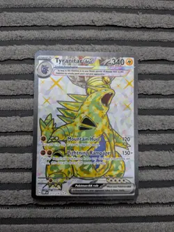 Pokemon TCG - Tyranitar EX 211/197 - Obsidian Flames Full Art - NM card lot rare - Image 1