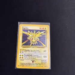 Zapdos 15/62 Holo Rare Fossil Set Pokemon Card NEAR MINT NM ✨ - Image 3