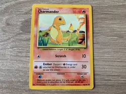 Charmander Base Set Pokemon Card 46/102 Common 1999 WoTC - Image 1