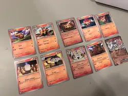 Pokemon SV: White Flare Complete Base Set Common/Uncommon/Rare Holo/ex 86 cards - Image 3