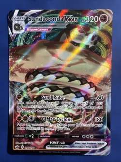 Sandaconda VMAX - 090/198 - Pokemon Chilling Reign Sword & Shield Rare Card NM - Image 1