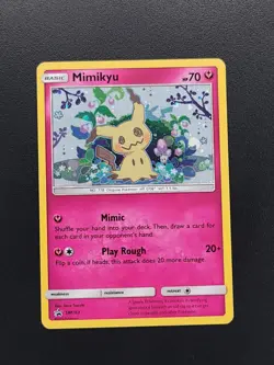 Mimikyu SM163 SM Black Star Promos Holo Pokemon TCG Card MP - Image 1