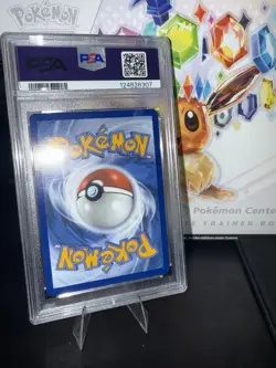 Pokemon TCG Dewott Illustration White Flare Holo Foil Card 106/086 Rare PSA 9 - Image 2