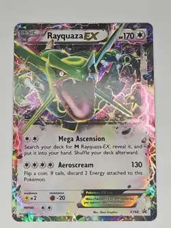 Rayquaza EX XY66 XY Black Star Promo Holo Pokemon Card - Image 1