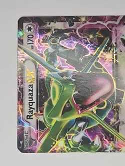 Rayquaza EX XY66 XY Black Star Promo Holo Pokemon Card - Image 3