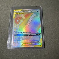 Magikarp and Wailord GX 183/181 Tag Team Rainbow Rare Pokemon card - Image 1