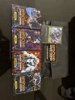 2025 GenCon League Of Legends Riftbound TCG Full Trial Deck Set With Promo Card - Image 1