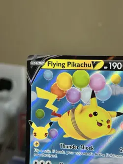 2021 Pokemon Celebrations Flying Pikachu V 006/025 card Pokemon - Image 3