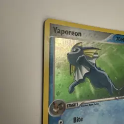 Vaporeon 006/017 POP Series 3 Holo Tcg Pokemon 2006 Excellent Condition Card - Image 2