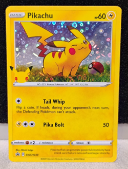 Pokemon Pikachu General Mills 25th Anniversary Holo Foil Promo Card MINT SWSH039 - Image 1