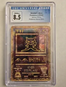 2000 Pokemon - Ancient Mew - WOTC - Movie Promo Card - CGC 8.5 - NM/Mint+ - Image 1