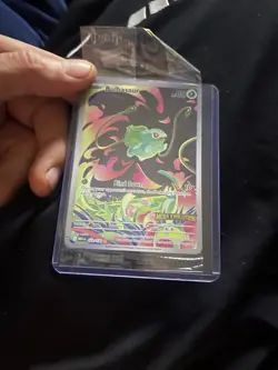 Bulbasuar Mega Evolution Stamped Promo Pokemon Card 133/132 Near Mint IN HAND - Image 1