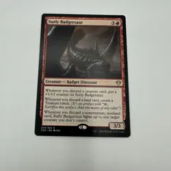 Surly Badgersaur - Commander 2020 (C20) - (Near Mint NM) English MTG - Image 1