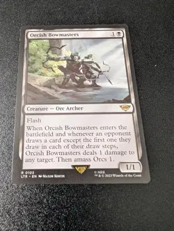 [1x] Orcish Bowmasters Near Mint, English Lord of the Rings MTG Magic - Image 1