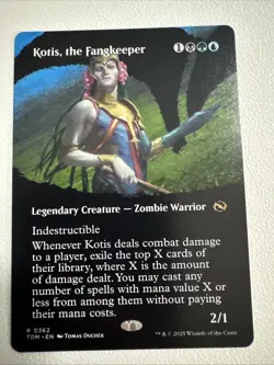 Kotis, the Fangkeeper Borderless (NM Non-Foil) TDM-0362 Rare MTG - Image 1