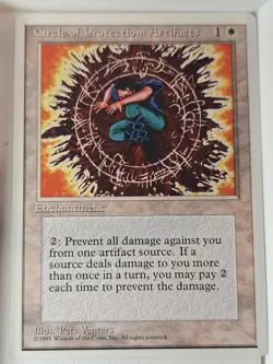 Circle of Protection: Artifacts - 4th Edition Core Set - Magic the Gathering MTG - Image 1
