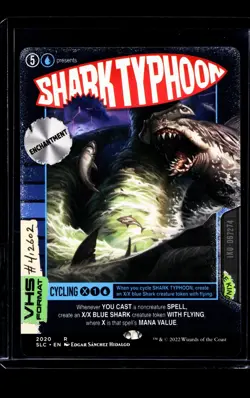 2022 MTG Magic The Gathering SLC Secret Lair 30th Anniversary 2020 Shark Typhoon - Image 1