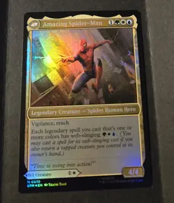 MTG - Peter Parker Amazing Spider Man - Foil - Marvel's Spider-Man - Image 2