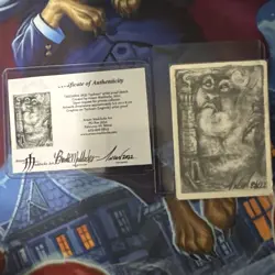 Mtg Artist Proof Typhoon Sketch Anson Maddocks Legends Reserved List - Image 3