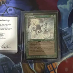 Mtg Artist Proof Typhoon Sketch Anson Maddocks Legends Reserved List - Image 4