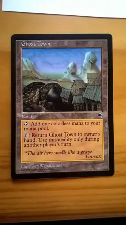 MTG Tempest Ghost Town SP - Image 1
