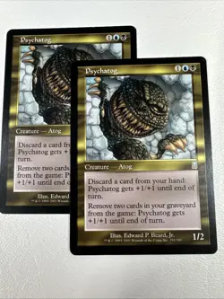 [2X] Psychatog #292 LP Regular Uncommon MTG - Image 1