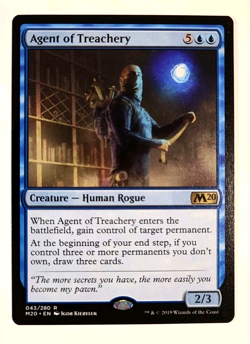 Near Mint - Agent of Treachery #43 Core Set 2020 M20 Magic MTG - Image 1