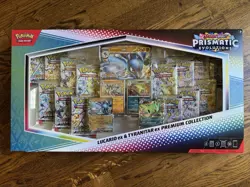 Pokemon Lucario Ex & Tyranitar Ex Premium Collection Prismatic Evolutions - Image 1