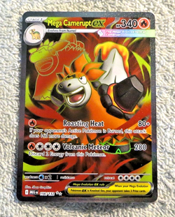 Mega Camerupt ex 156/132 Ultra Rare Full Art - Pokemon Mega Evolutions - English - Image 1