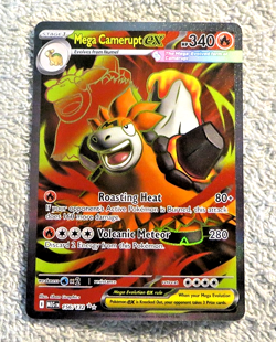 Mega Camerupt ex 156/132 Ultra Rare Full Art - Pokemon Mega Evolutions - English - Image 2