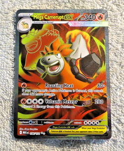 Mega Camerupt ex 156/132 Ultra Rare Full Art - Pokemon Mega Evolutions - English - Image 3