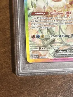 EEVEE EX 167/131 PSA 9 SIR PRISMATIC EVOLUTIONS 2025 POKEMON - Image 5