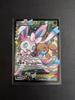 Sylveon EX RC32/RC32 Ultra Rare Holo LP Generations 2016 Pokemon TCG - Image 1