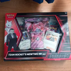 Pokemon TCG : Team Rocket's Mewtwo Ex Box Destined Rivals - New & Sealed - Image 1