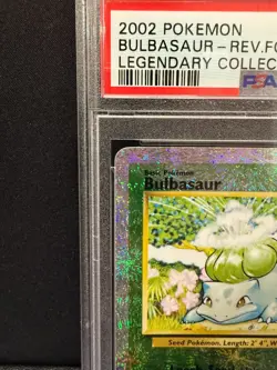 2002 Pokemon Bulbasaur Reverse Holo 68/110 Legendary Collection English PSA 9 - Image 4