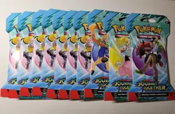 Journey Together Sleeved Booster Pack Lot Pokemon (10 Total) From Box - Image 1