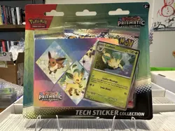 Pokemon Scarlet & Violet-Prismatic Evolutions Tech Sticker Collection (Leafeon) - Image 1