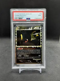 2010 POKEMON UNDAUNTED UMBREON PRIME #86 ULTRA RARE PSA 9 MINT - Image 1