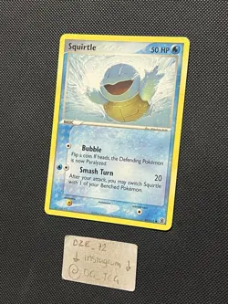 Pokemon Ex Fire Red Leaf Green - Squirtle - 83/112 - Non Holo Common - NM - Image 4