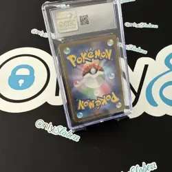 CGC 9 Japanese Slakoth Super Electric Full Art Rare #117/106 2024 Pokemon - Image 2
