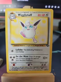 Pokemon TCG Wigglytuff Jungle 32/64 Non Holo Rare Near Mint! NM Very Clean! - Image 1