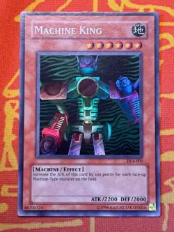 YUGIOH MACHINE KING SUPER RARE EXCELLENT DL4-001 - Image 1