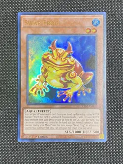 YuGiOh! - Swap Frog RA03-EN005 Ultra Rare 1st Edition Near Mint - Image 1